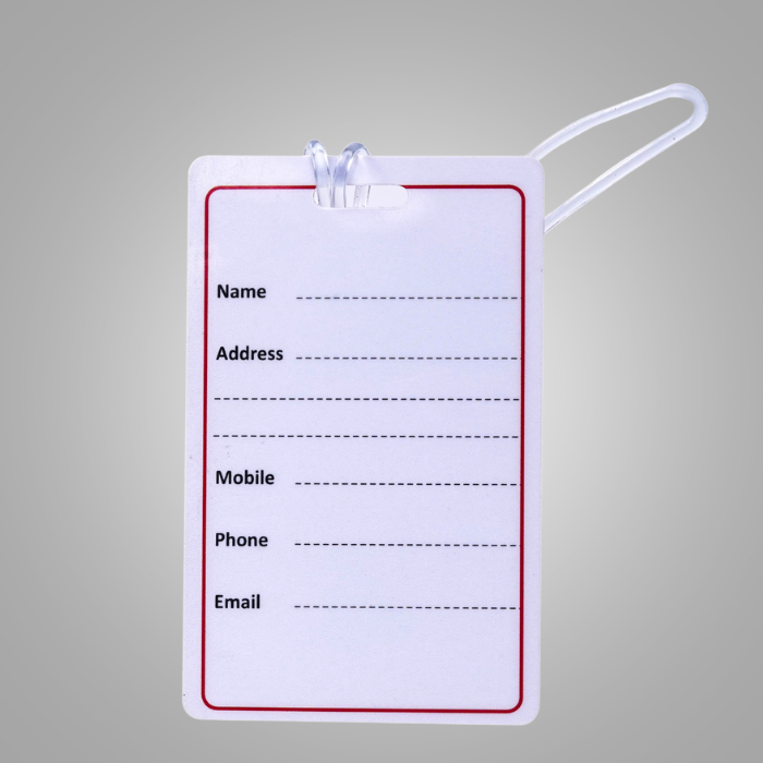 PVC Luggage Tags