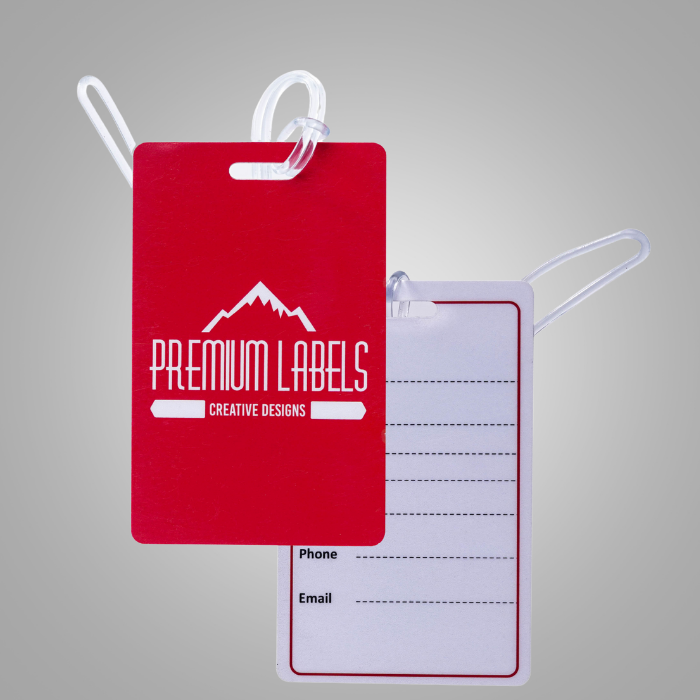 PVC Luggage Tags